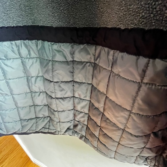 Lands' End The Squall Black Jacket, Collared, Cargo Pockets, Winter *no hood - Picture 11 of 15